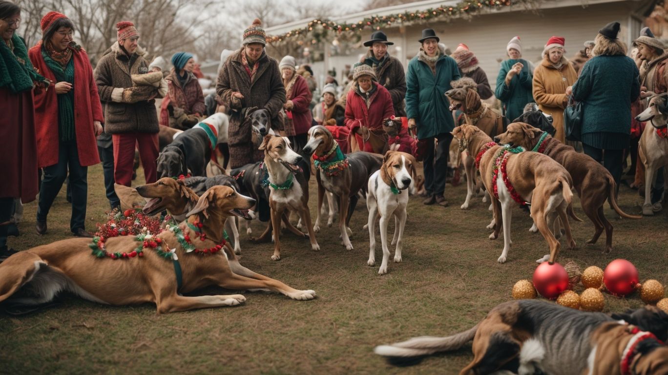 Community Bark Celebrating With Greyhound Social Clubs