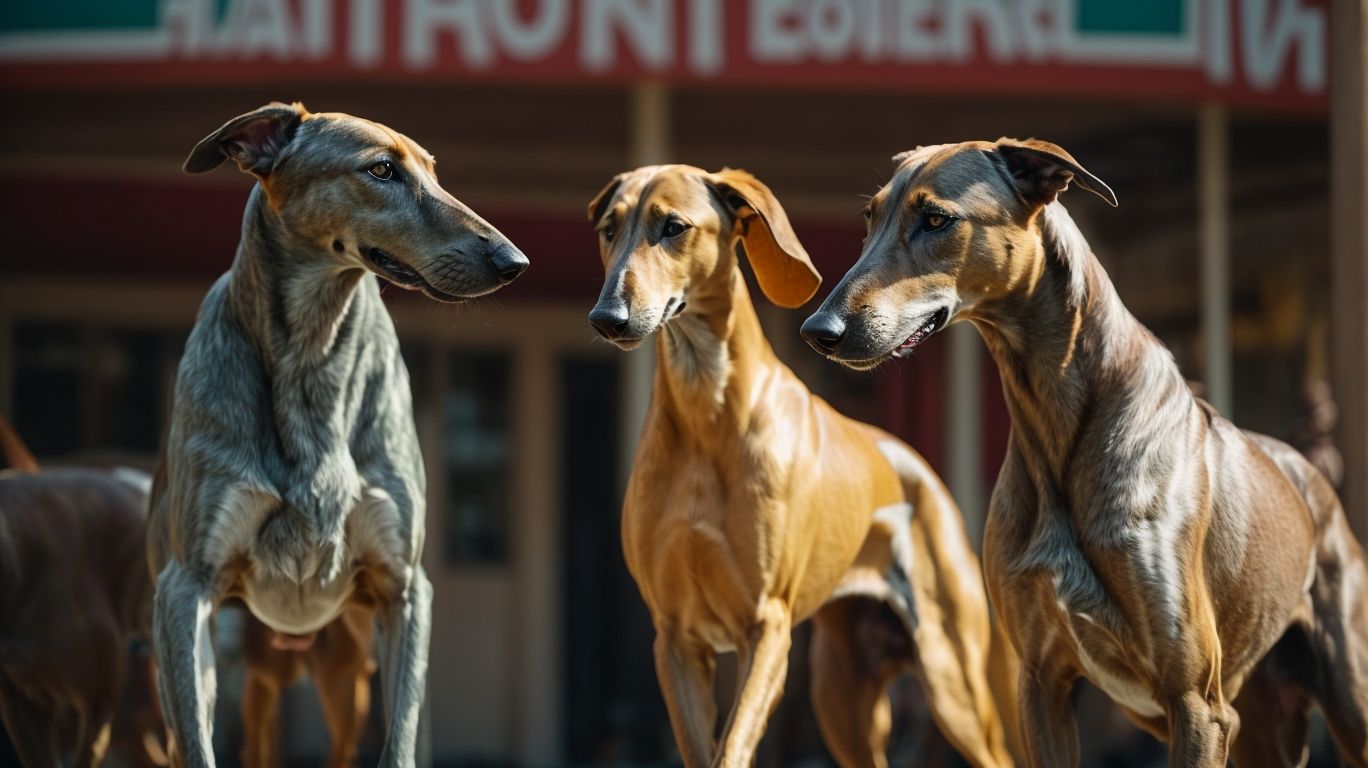 Standing Still Celebrating Greyhound Statues And Monuments